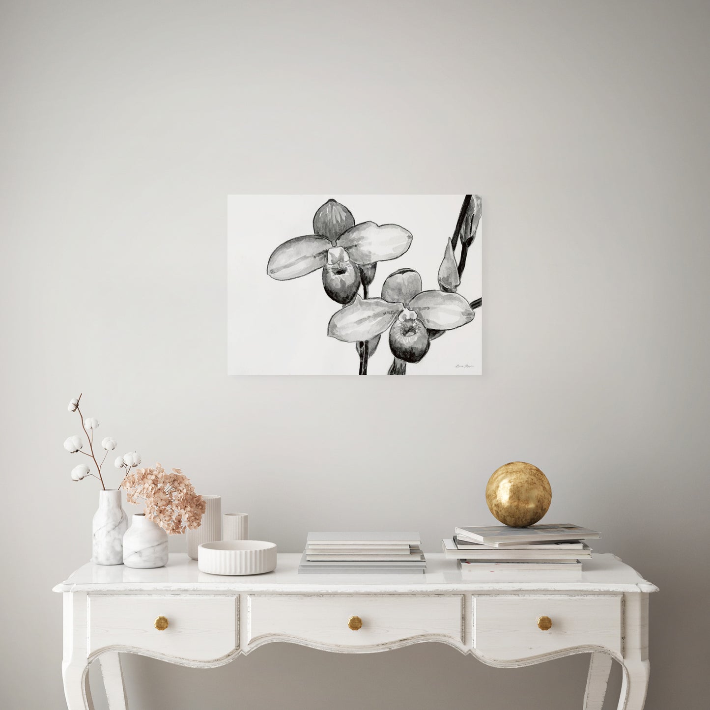 Monochrome Orchids