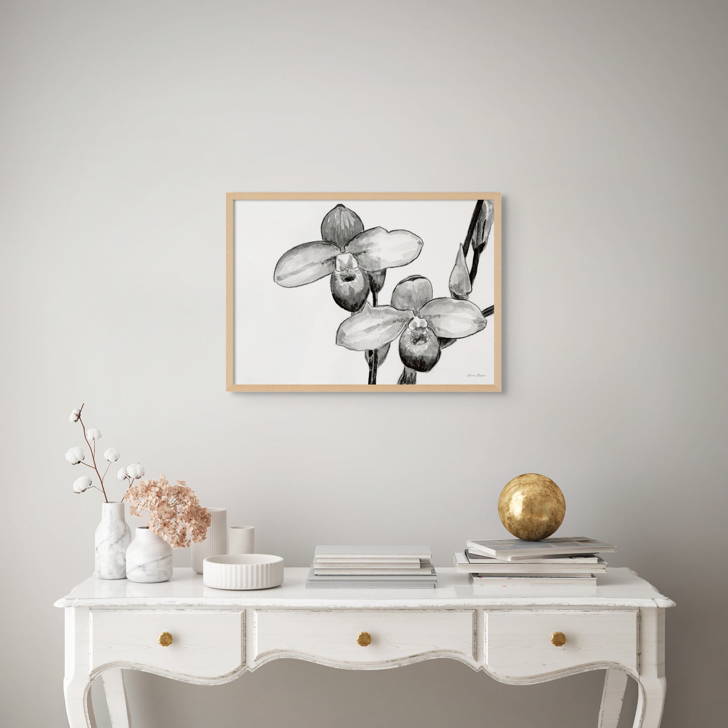 Monochrome Orchids