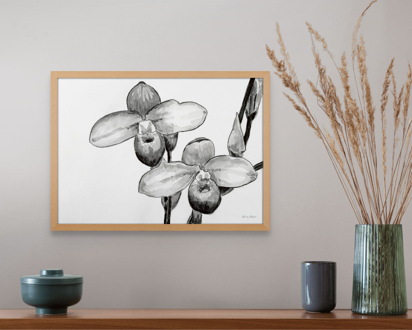 Monochrome Orchids