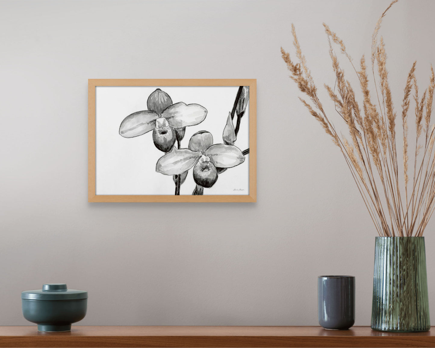 Monochrome Orchids