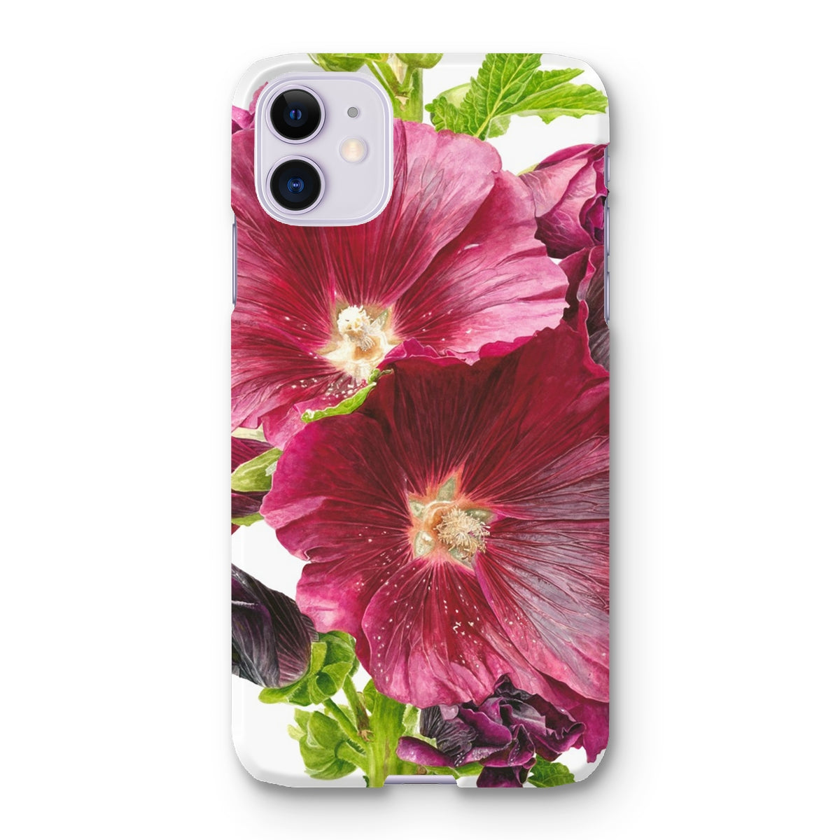 Hollyhock Snap Phone Case