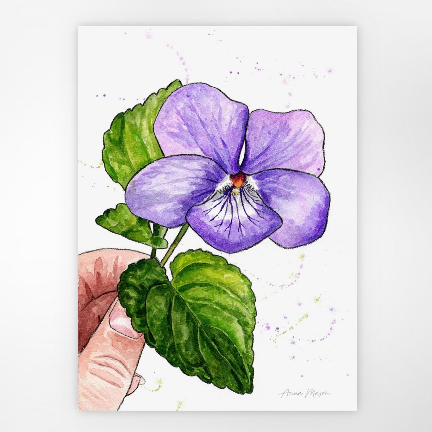 Tenderly I pick you (Original painting)