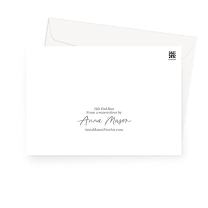 Vale End Rose Greeting Card