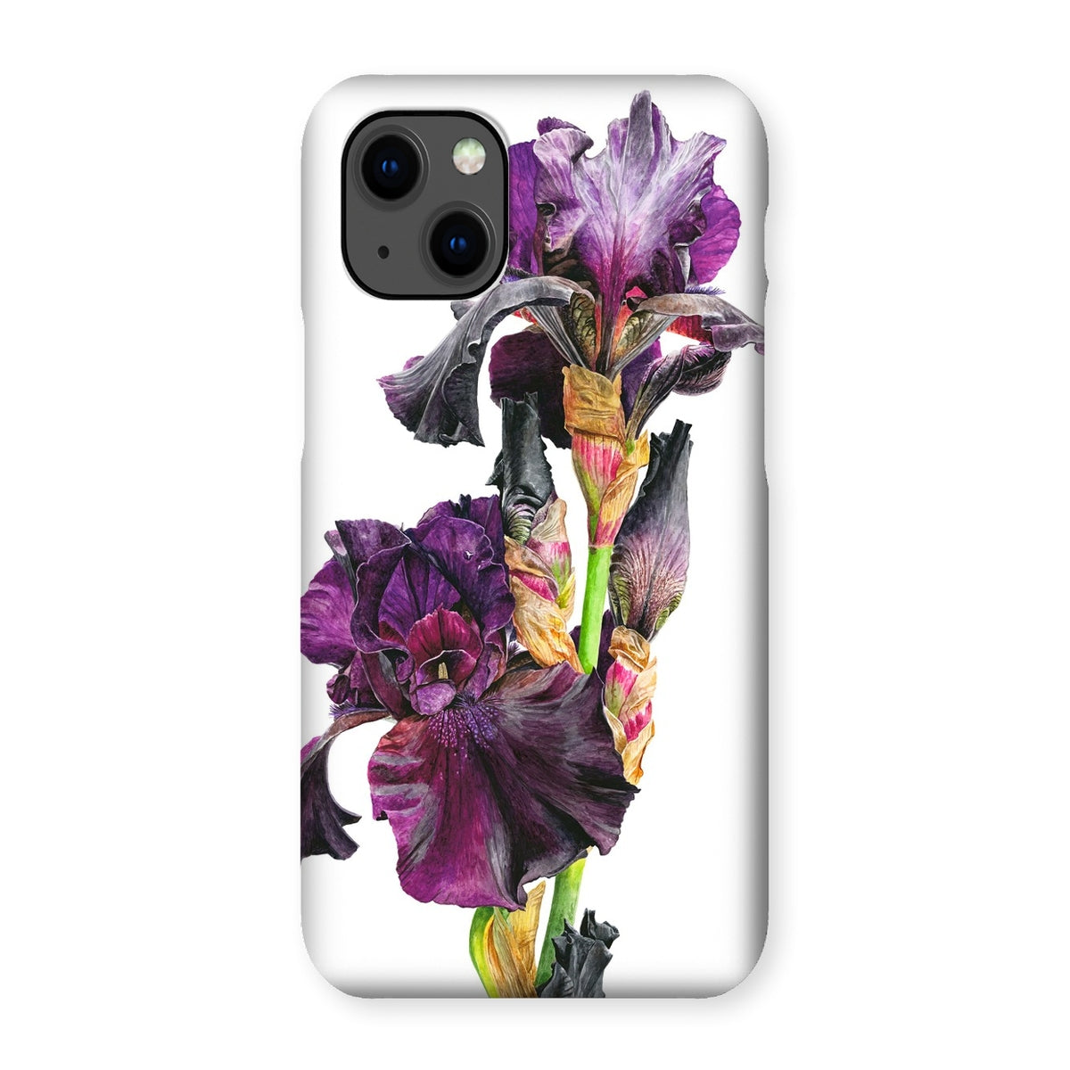 Iris 'Sable Night' Snap Phone Case