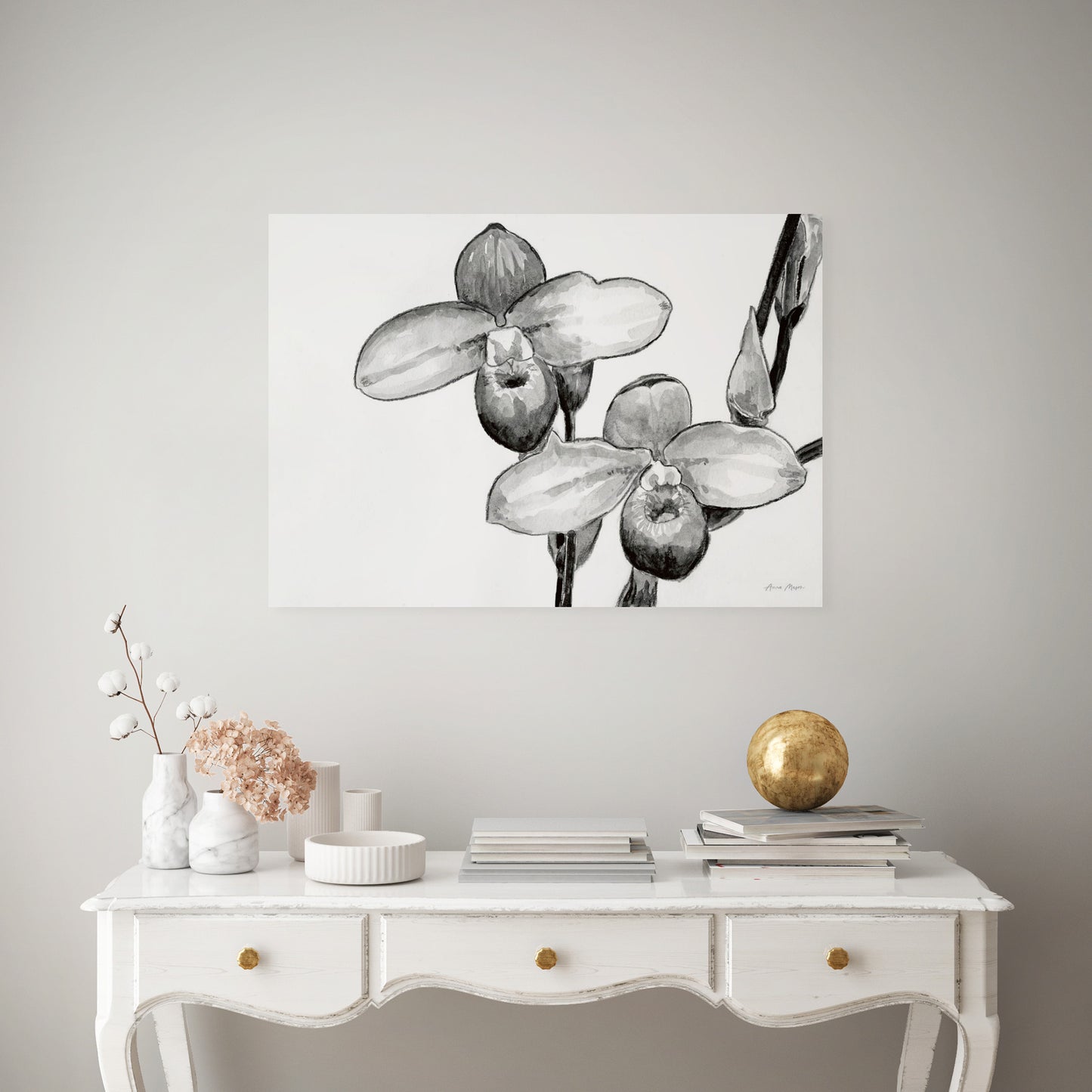 Monochrome Orchids