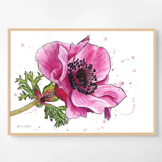Line & Wash Anemone