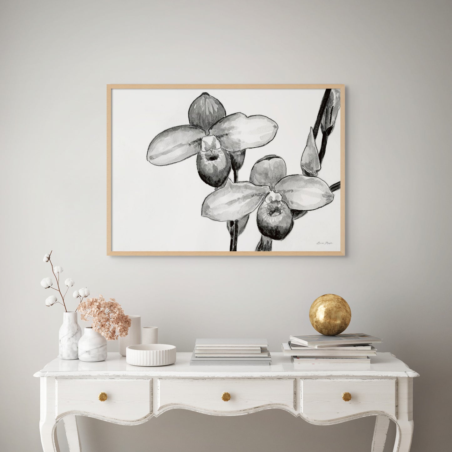 Monochrome Orchids