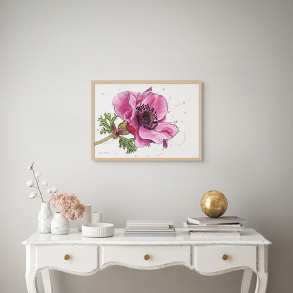 Line & Wash Anemone