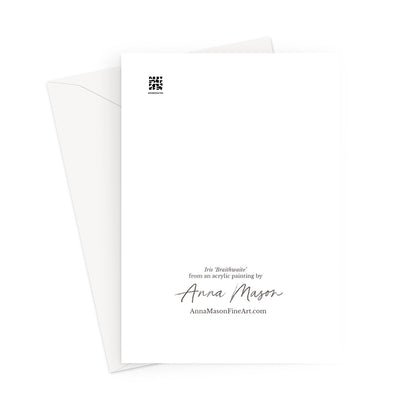 Iris 'Braithwaite' Greeting Card