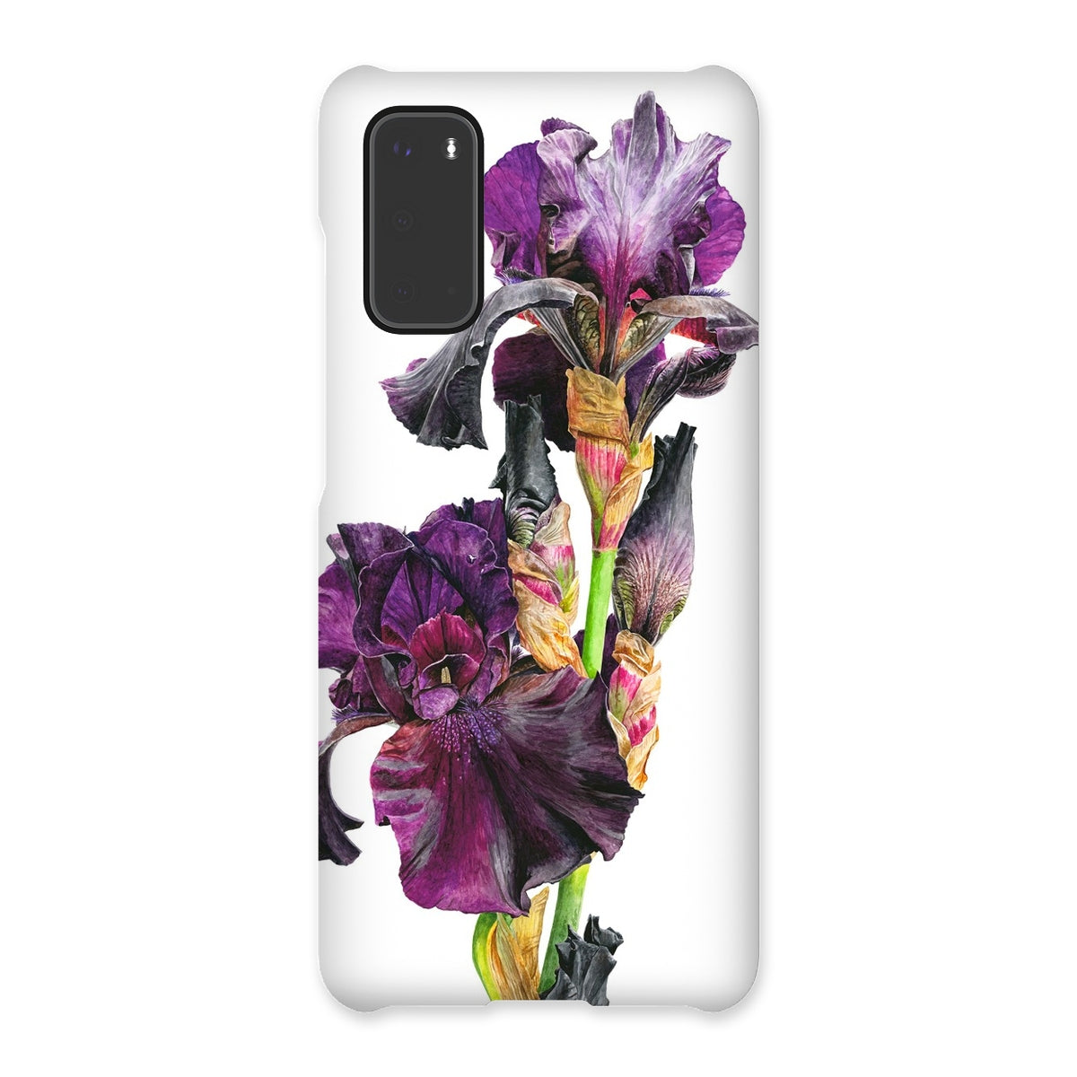 Iris 'Sable Night' Snap Phone Case